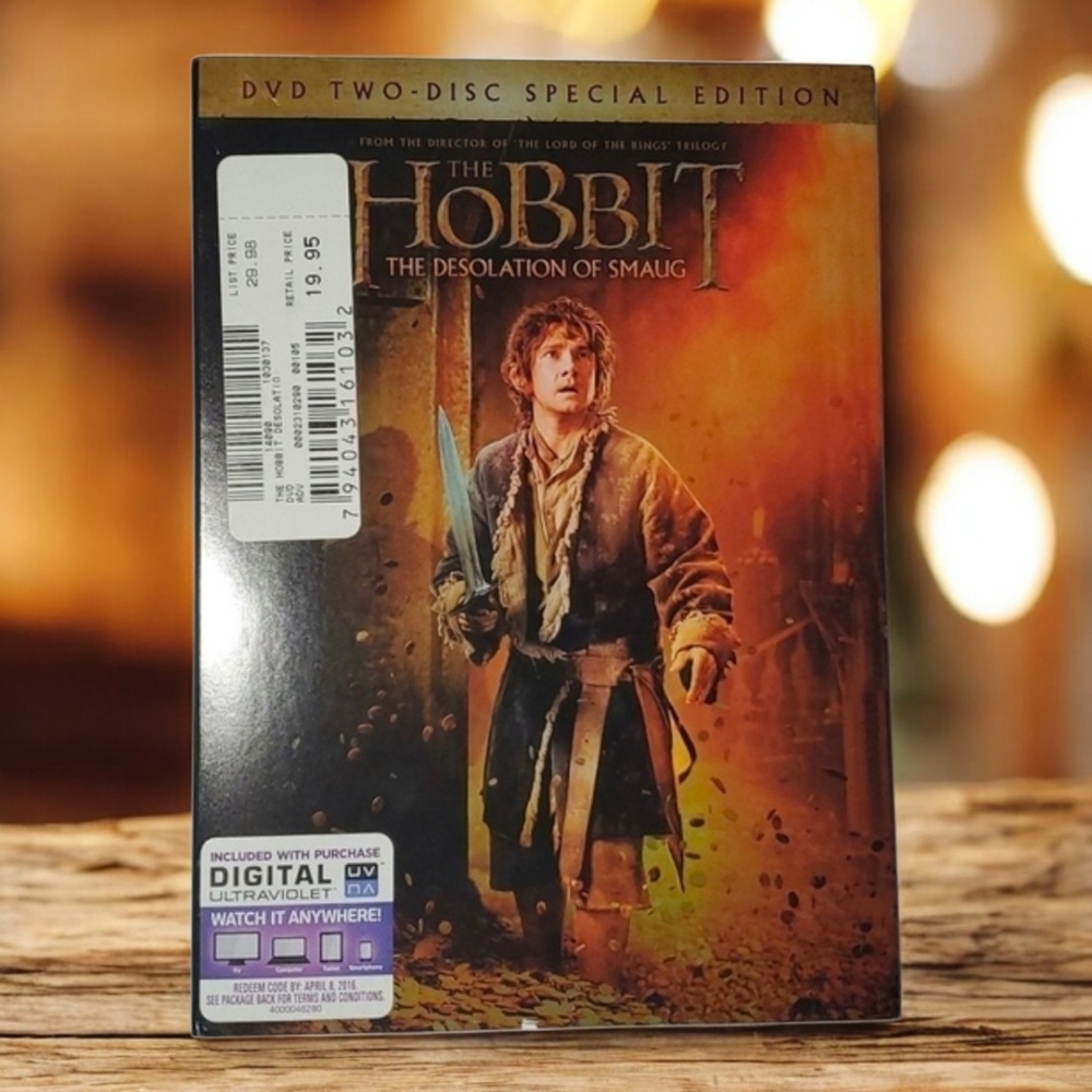 The Hobbit the desolation of smaug dvd Classic Movie Film